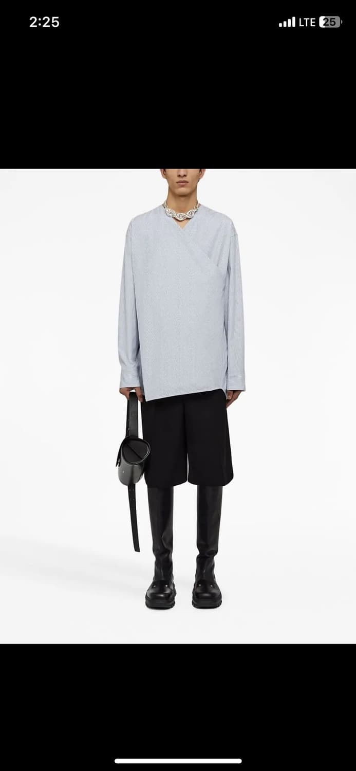 질샌더 스트라이프 셔츠 50 상품이미지2