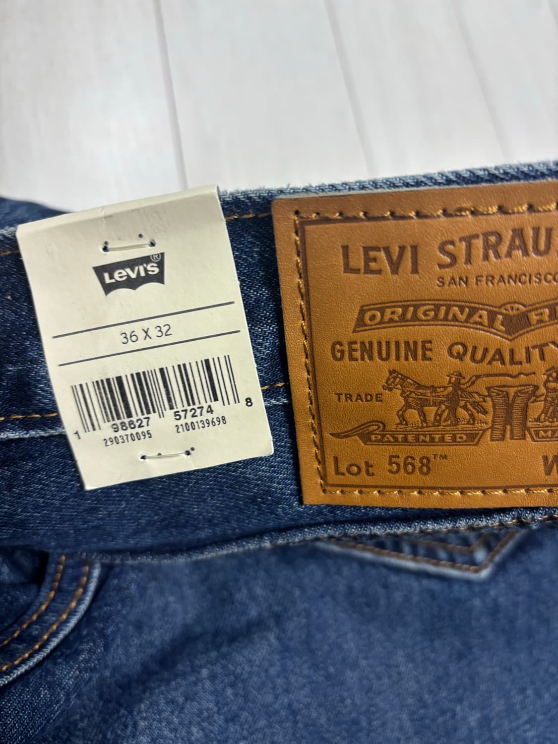 리바이스 568 프리미엄 36x32 상품이미지4