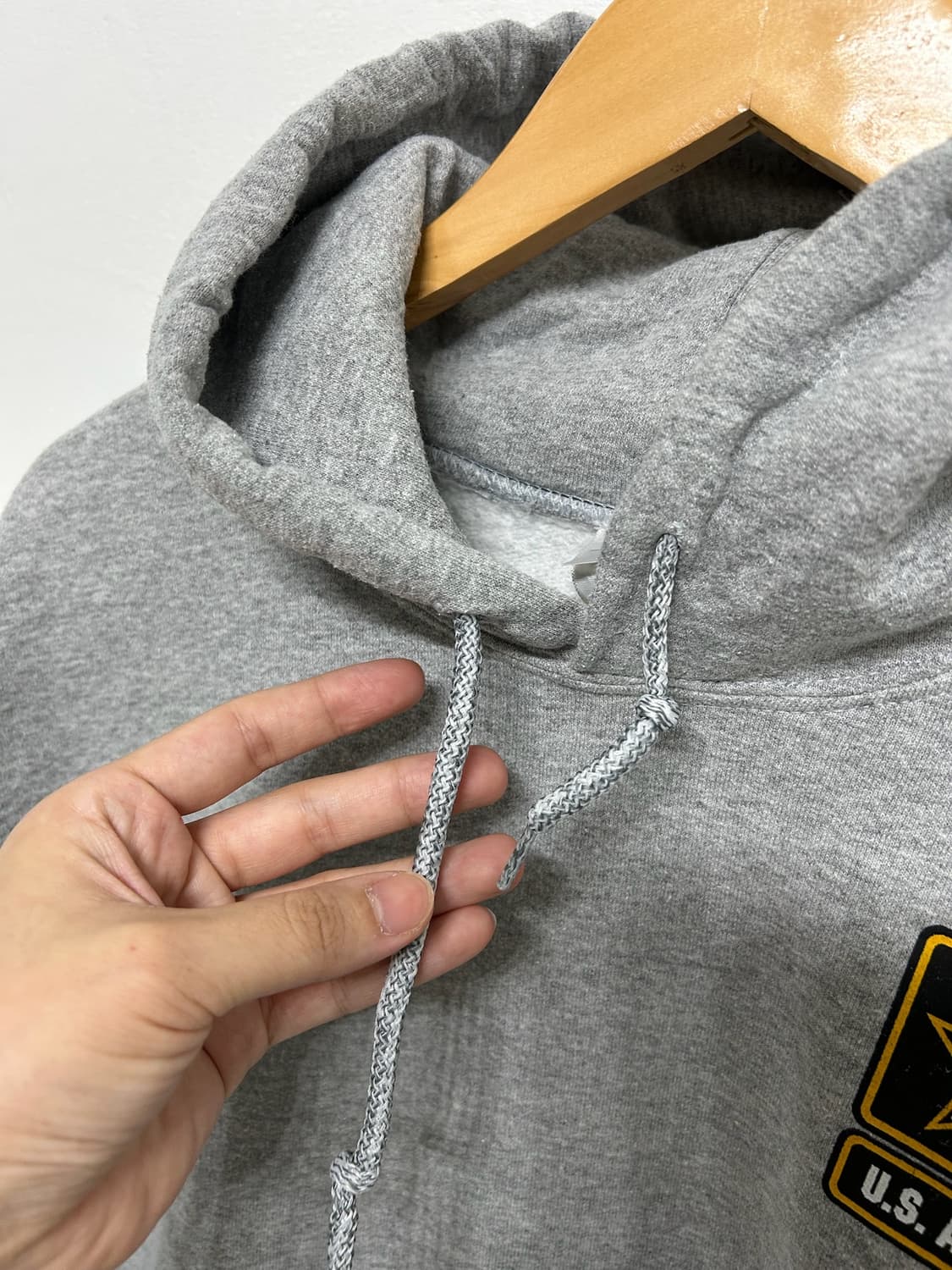 00's gildan U.S Army  hoodie Sweatshirt. 상품이미지5