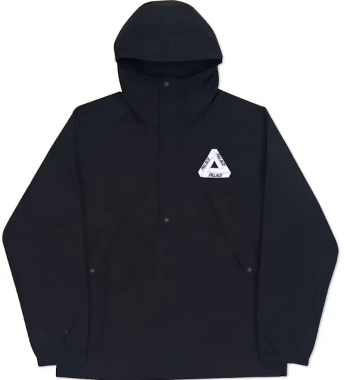 [L]팔라스 스케이트보드 스머그 하프집업 자켓 블랙 상품이미지1