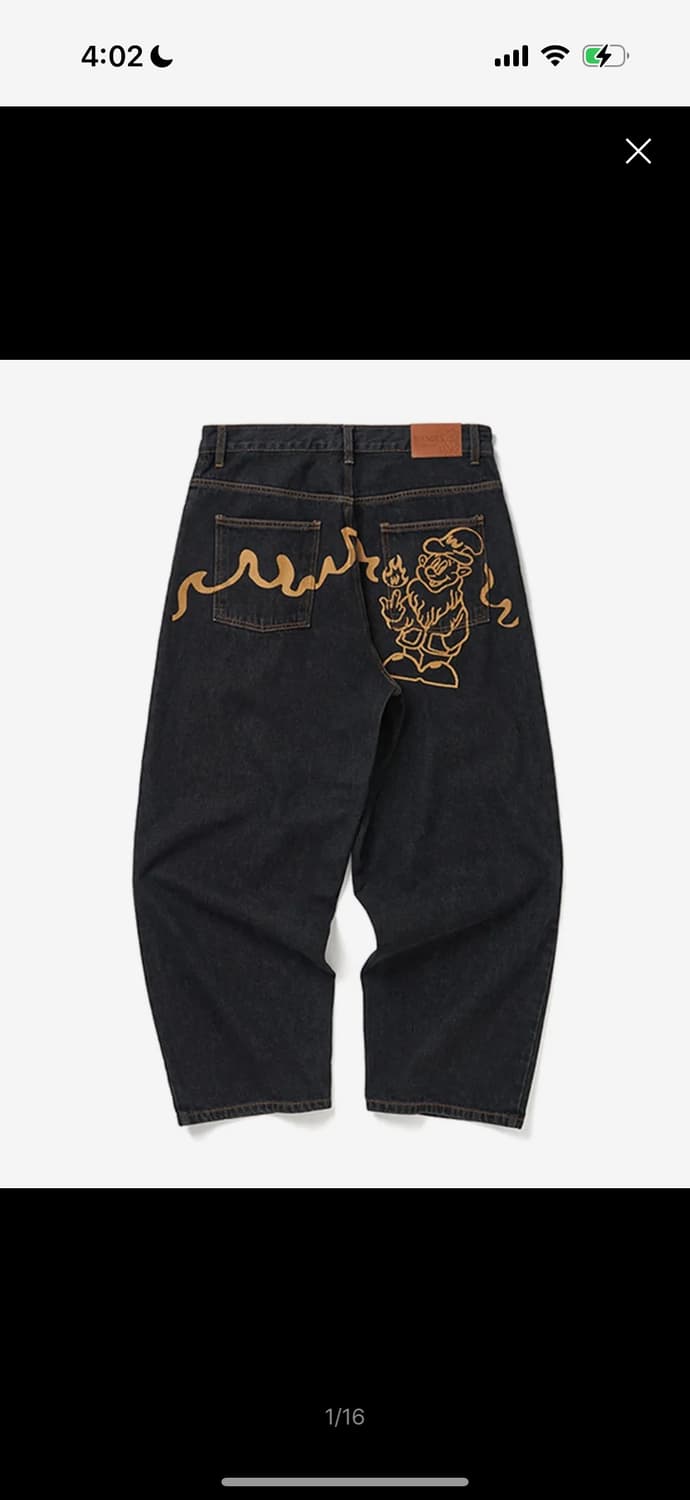 위캔더스 dwarf denim pants M 상품이미지1