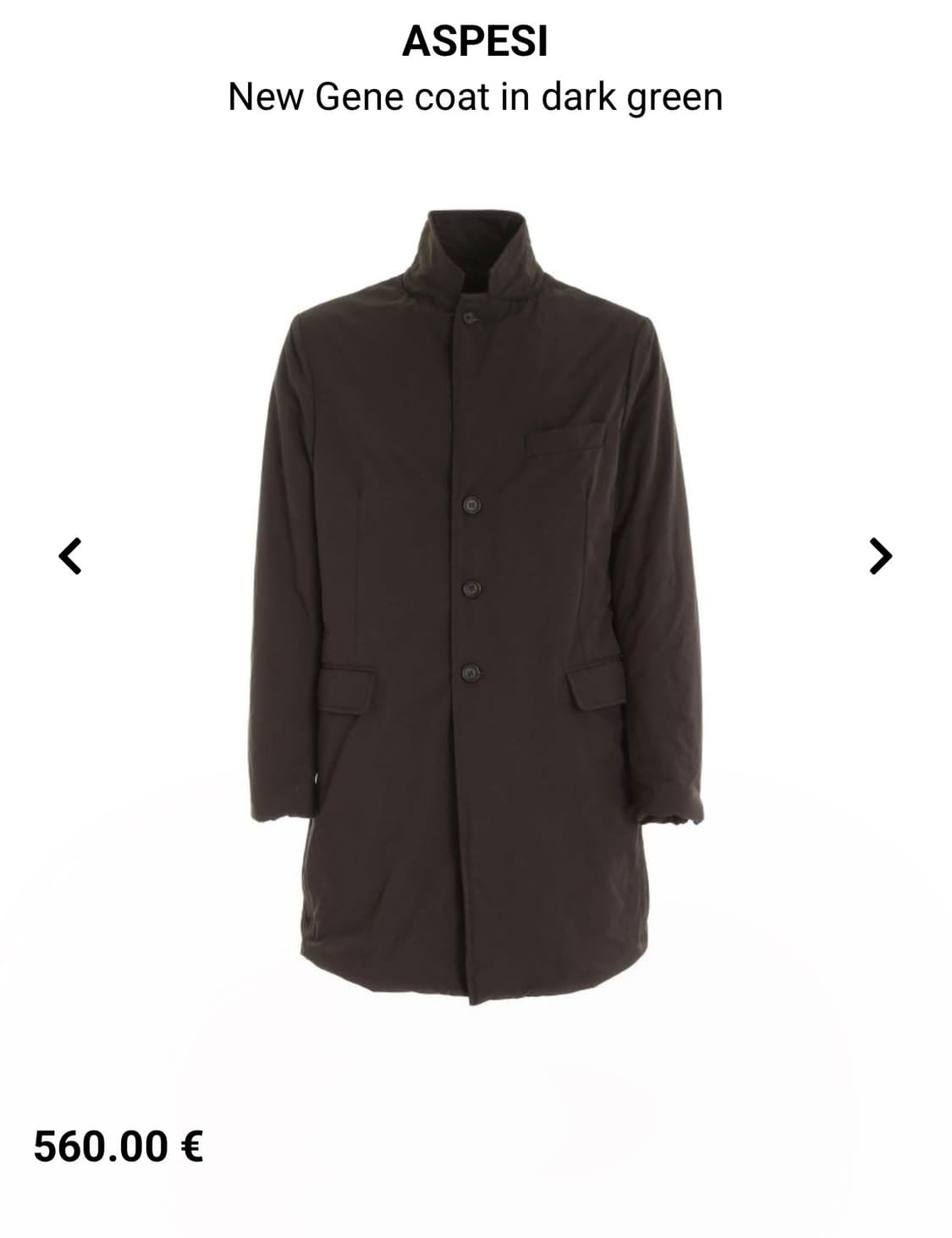 XXL/ 아스페시 Thermore GENE 패딩 코트자켓 상품이미지2