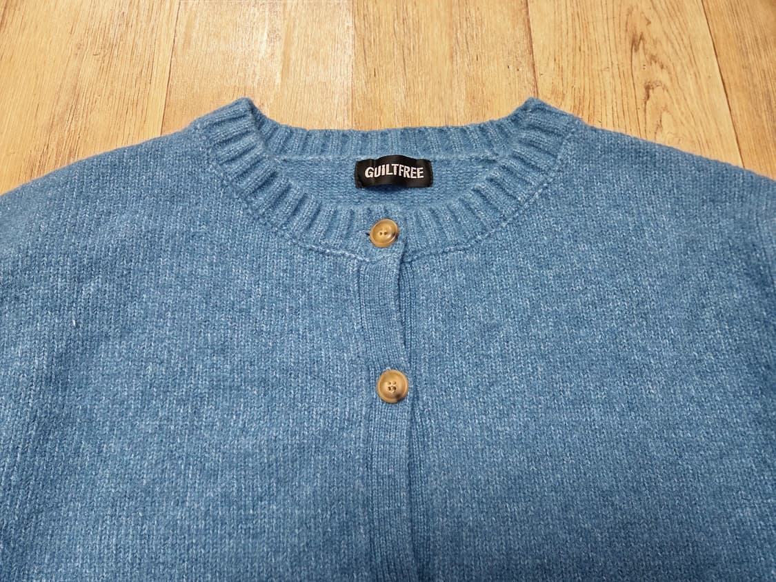 길트프리(GUILTFREE) 립밴드 울가디건 프리사이즈 새상품 상품이미지5