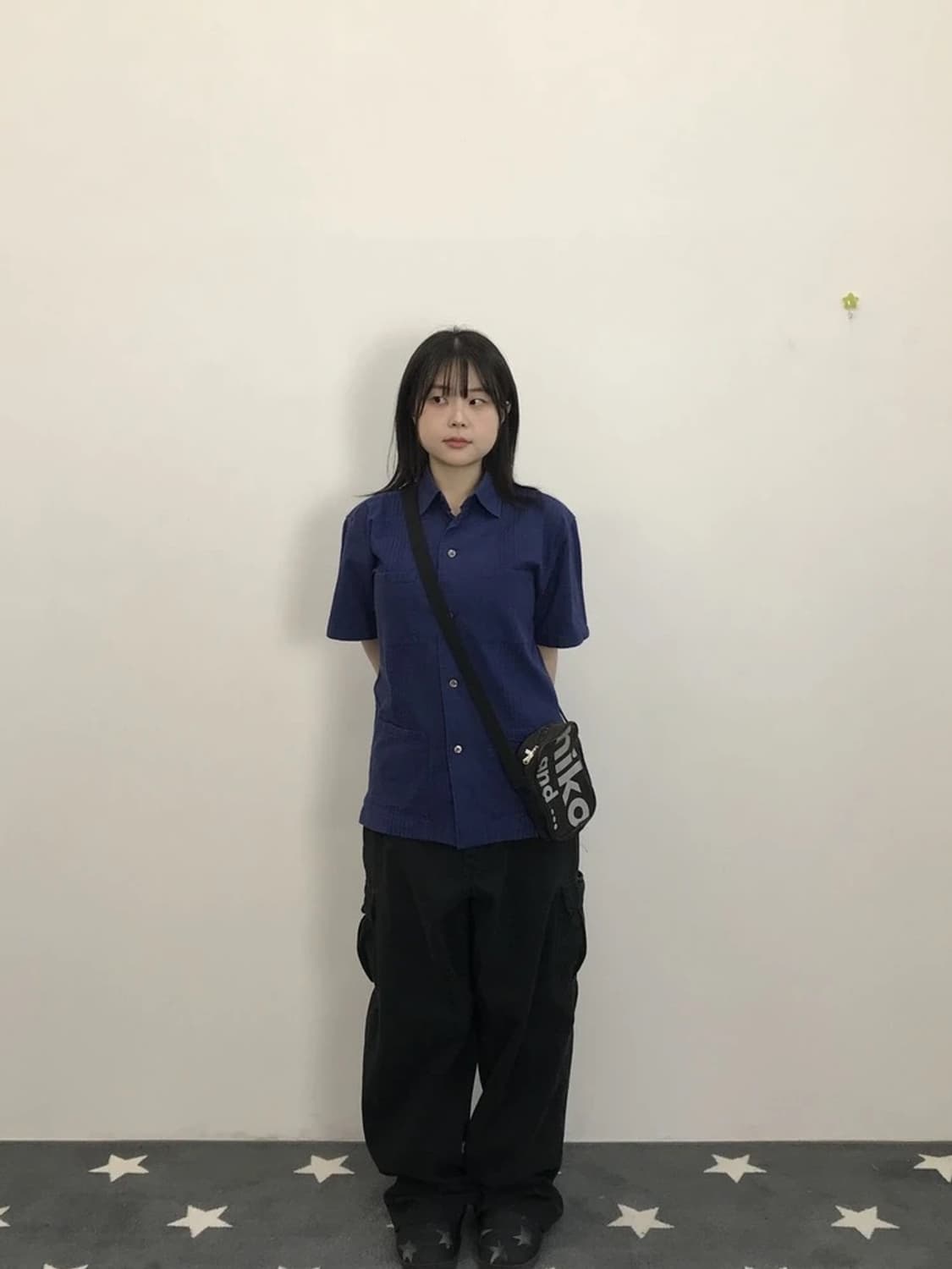 Ciaopanic Blue Short Sleeve Shirt 상품이미지1