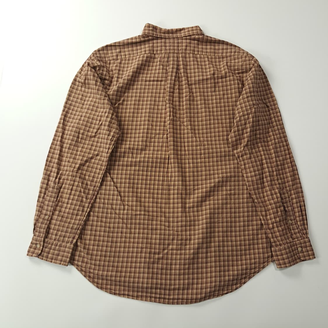 CK411 XL 폴로 00s 타터솔체크 클래식 프레피 셔츠 남방 상품이미지6