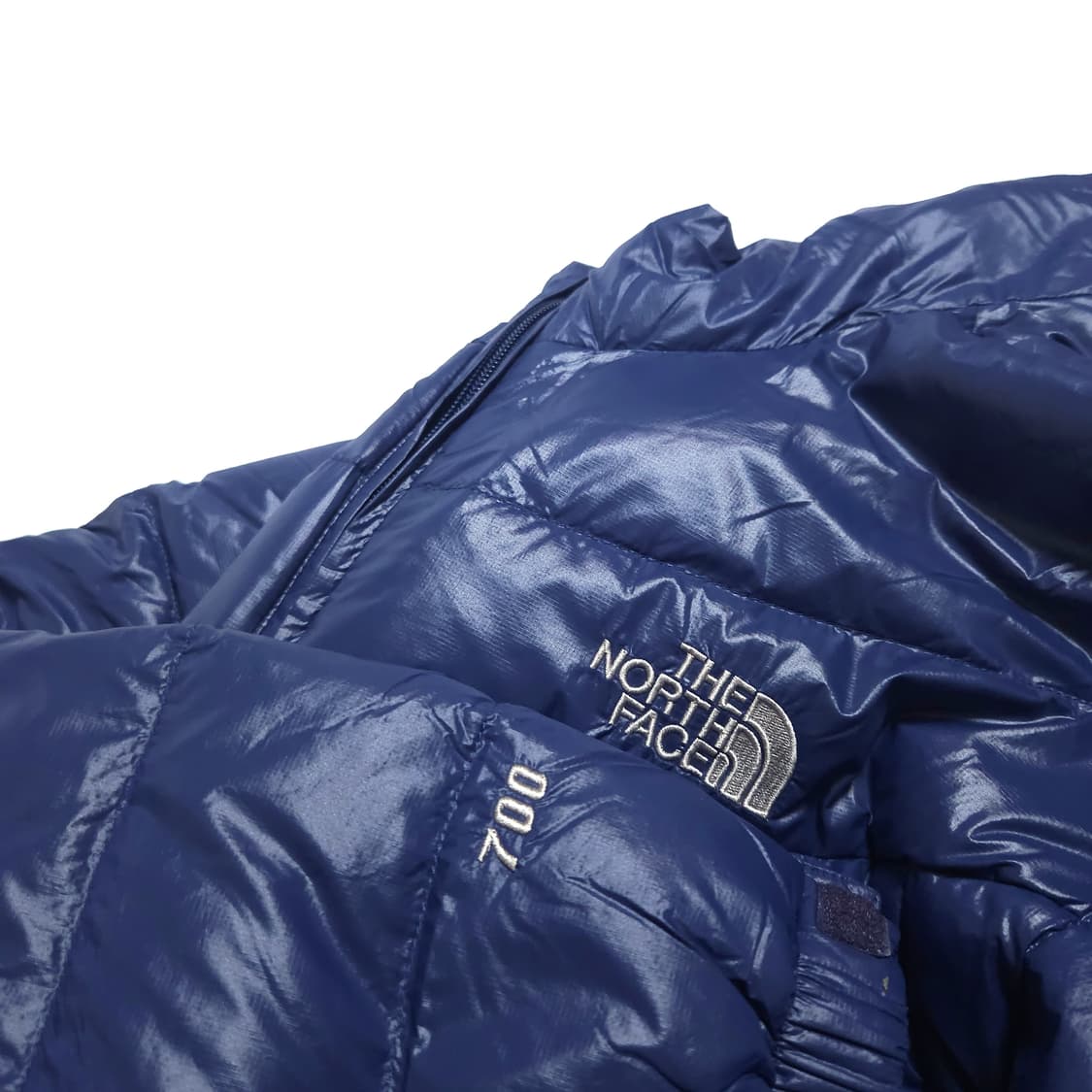 노스페이스 700 경량 구스다운 패딩 자켓 네이비블루 상품이미지6