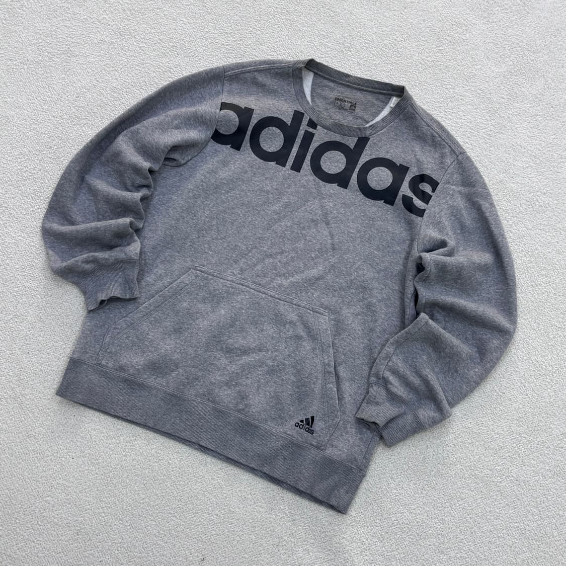 100 아디다스 에센셜 빅 로고 맨투맨 0414E 상품이미지1