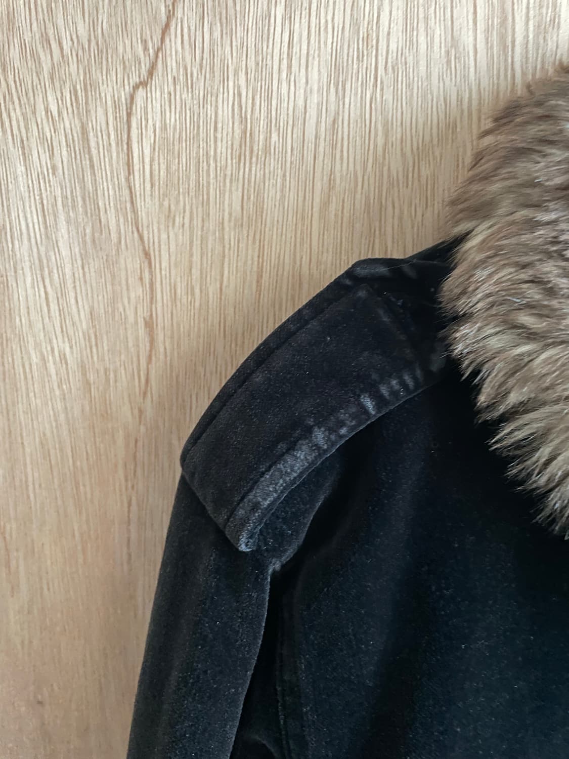 에디피스 퍼 칼라 벨루어 자켓 상품이미지9