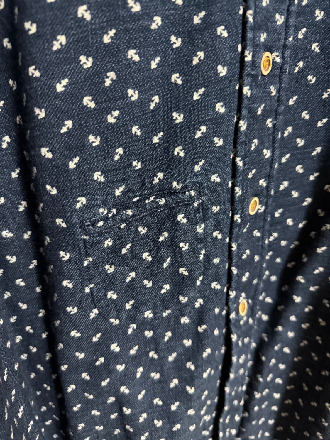 45r_앵커 패턴 셔츠 4사이즈 상품이미지6