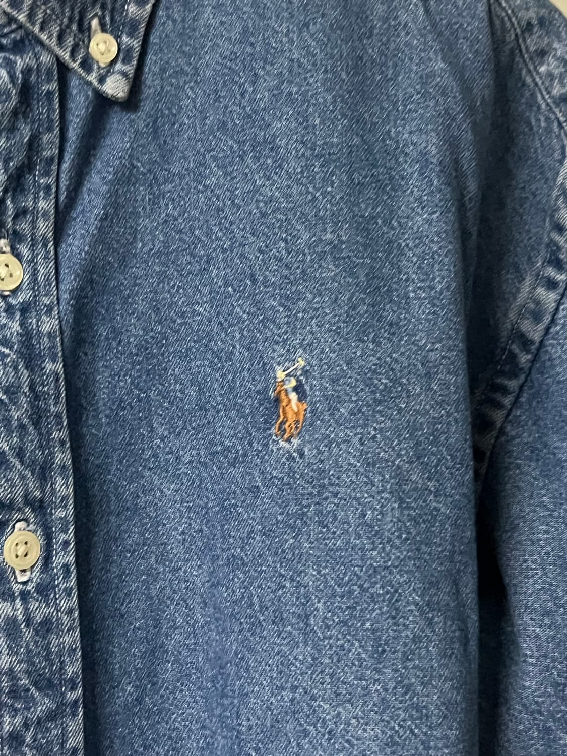 Polo Ralph Lauren 데님 셔츠 상품이미지3