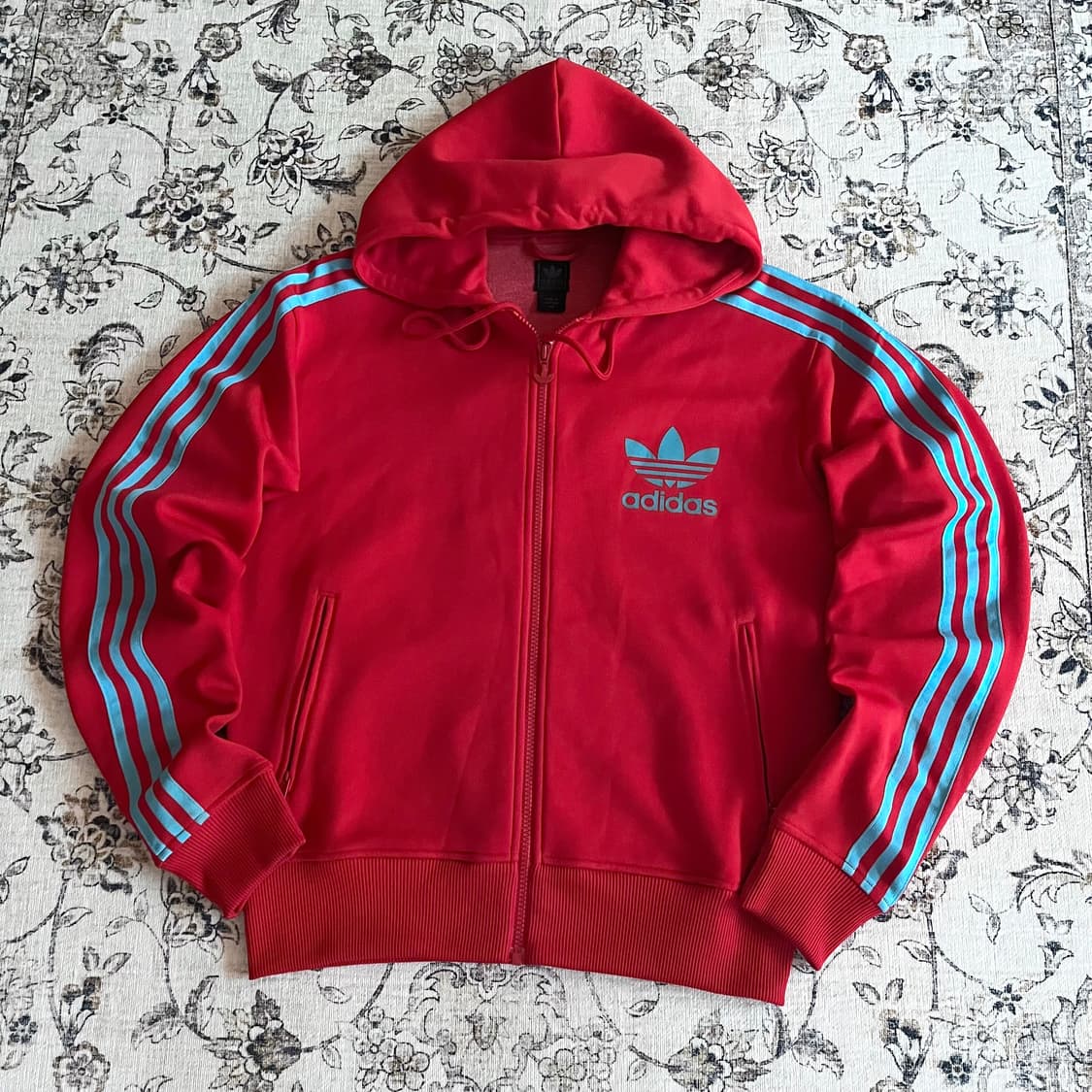 아디다스 구유로파 후드 트랙탑 플락 져지 상품이미지1