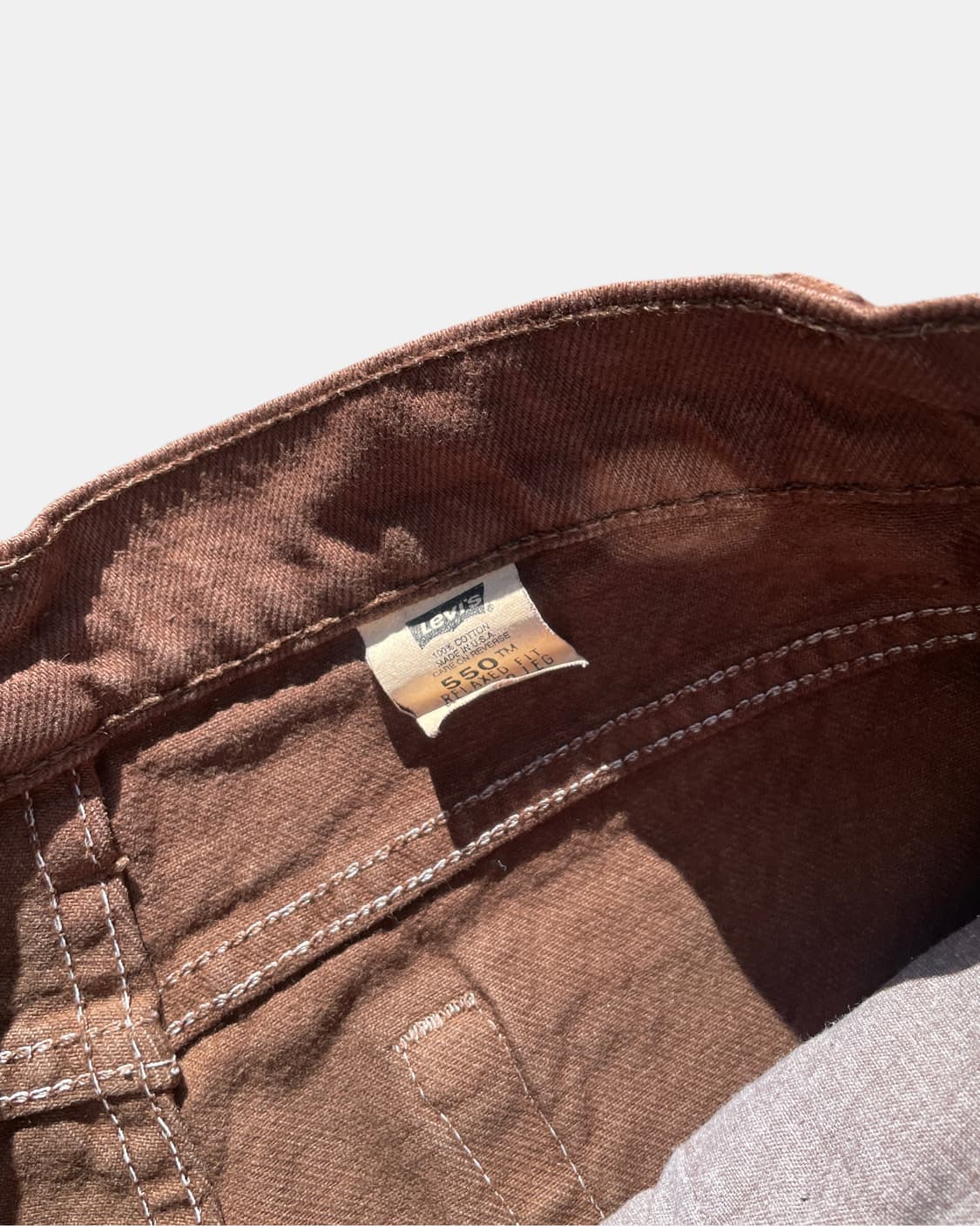 1990’s levi’s 550 denim pants 상품이미지3