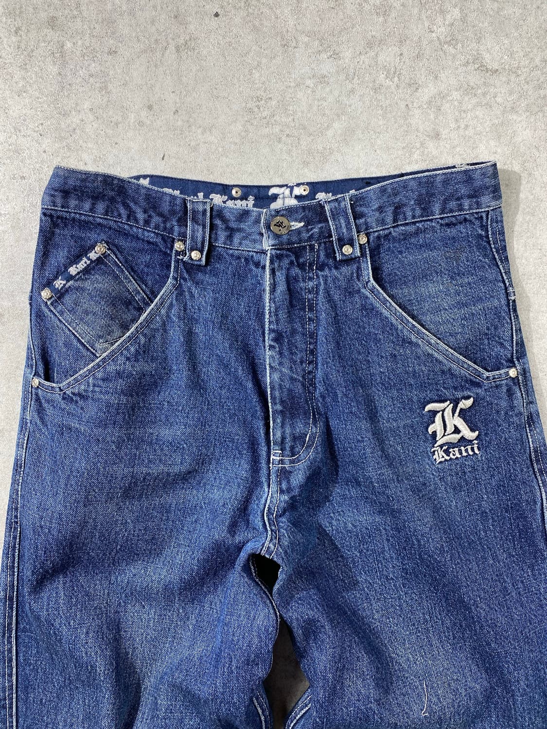 [32] 90-00s Karl Kani 칼카니 루즈와이드 핏 데님팬츠 상품이미지2