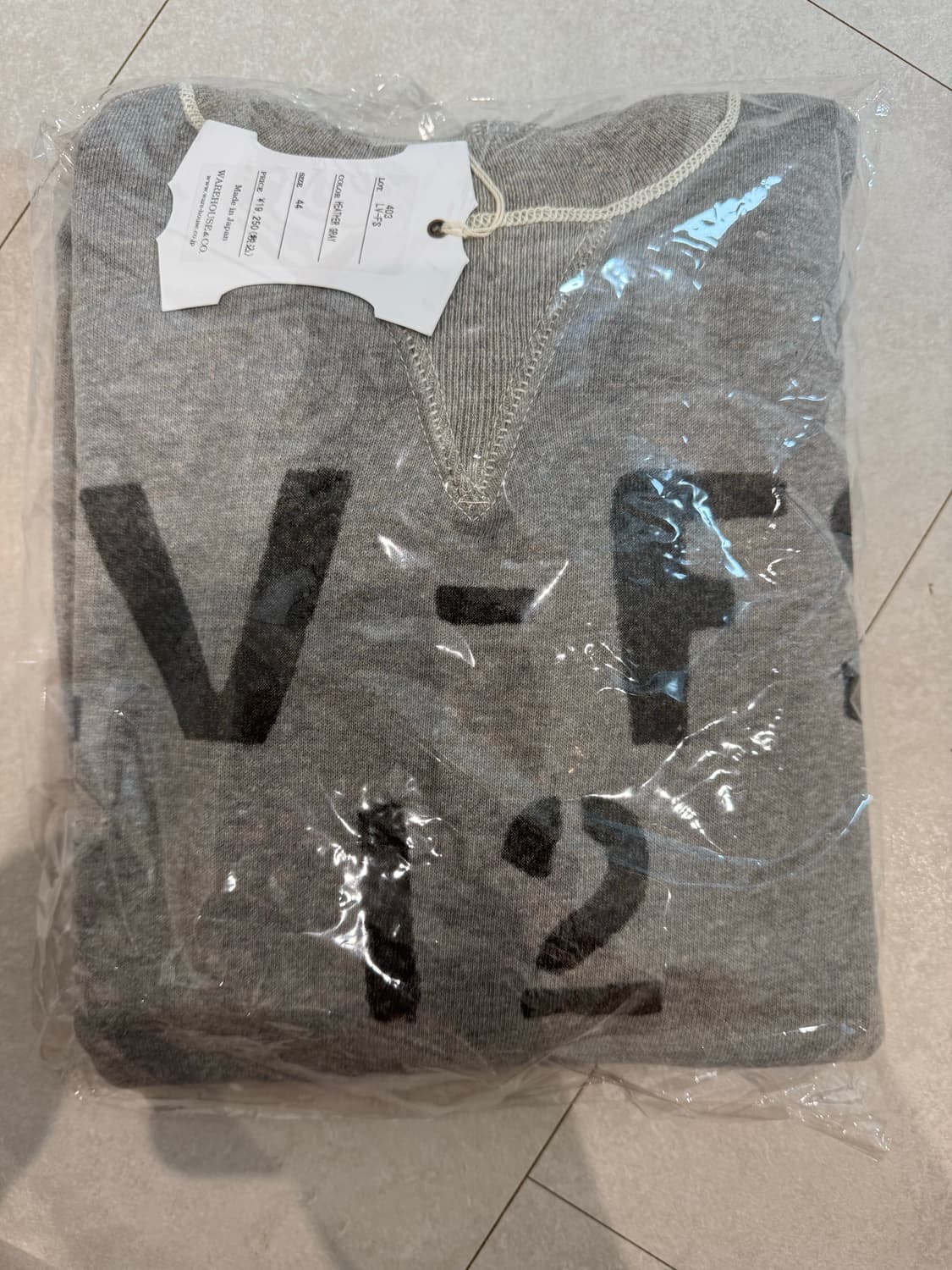 (새상품) 웨어하우스 스웻셔츠 맨투맨 44사이즈 상품이미지7