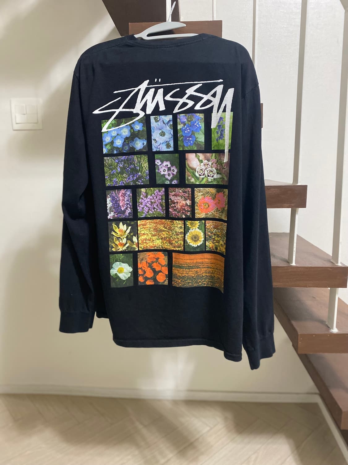 스투시 플라워 롱슬리브 상품이미지2