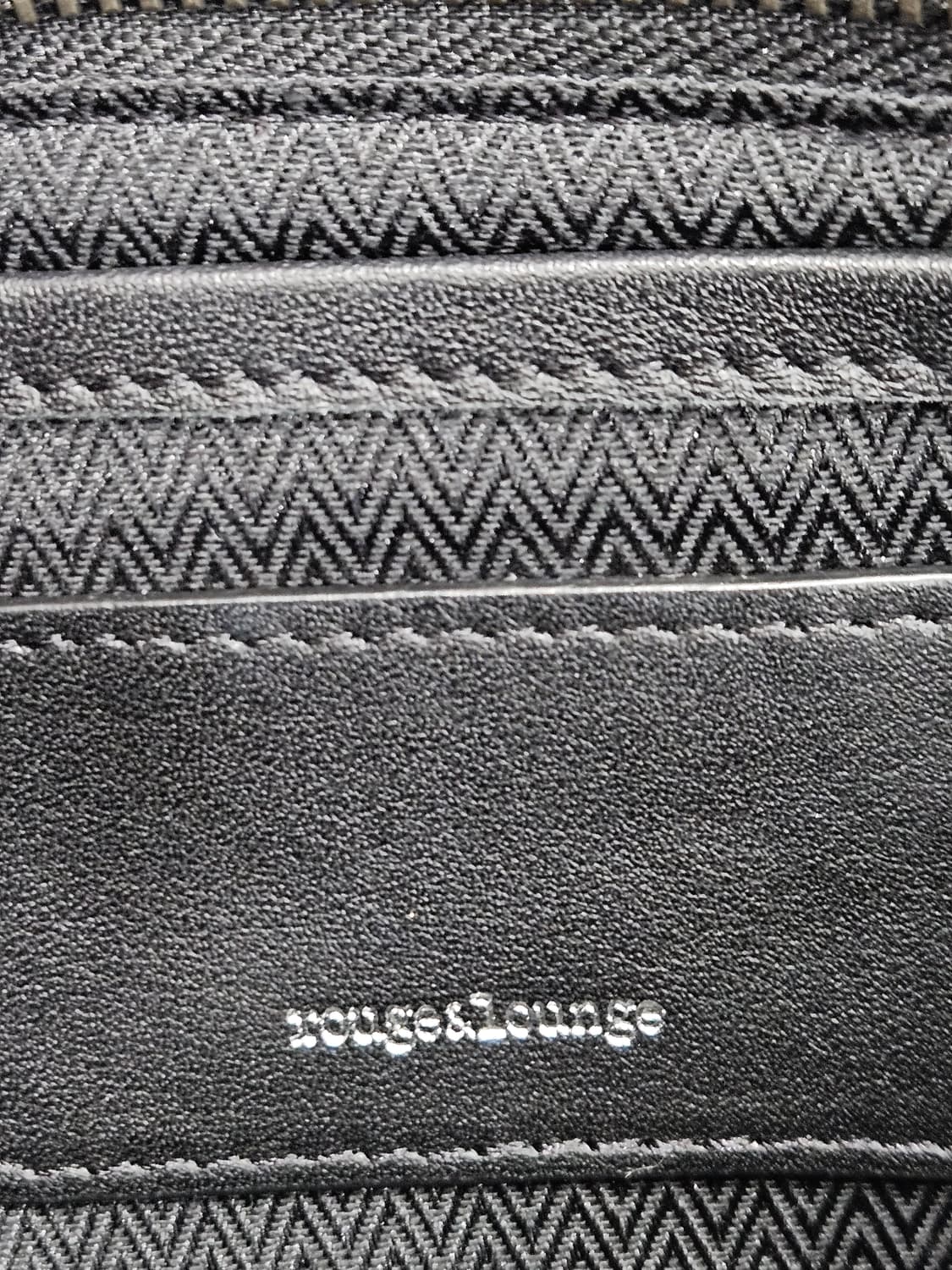 루즈앤라운지(rouge&lounge) 스퀘어 뱀피무늬 클러치겸 숄더백 상품이미지4