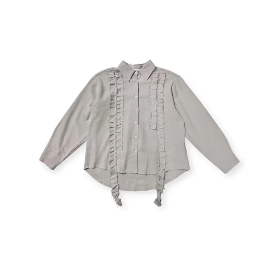 그린씨 더스티 프릴 셔츠 상품이미지1