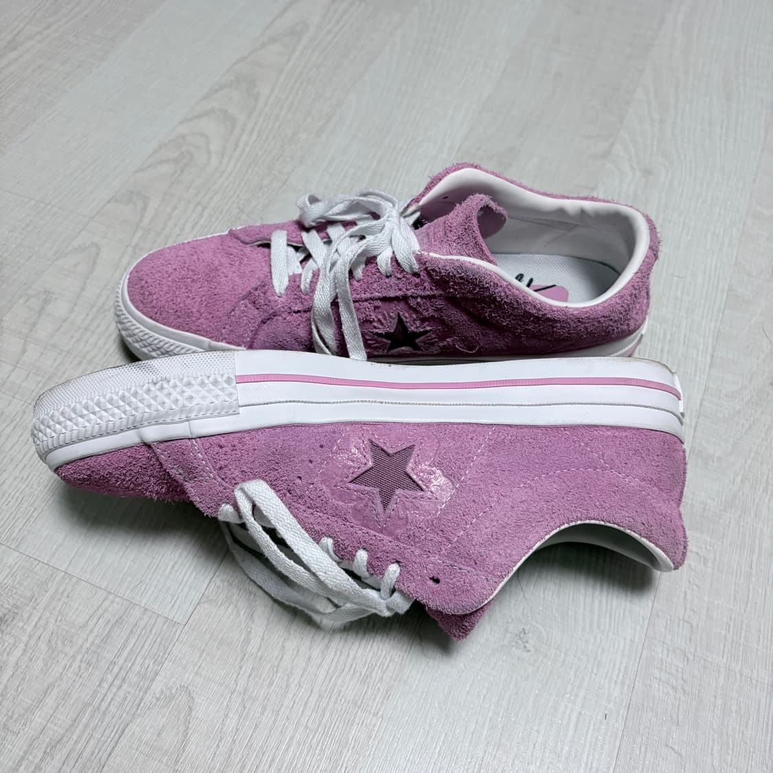 컨버스 원스타 프로 플라워 무궁화 에디션 와디 콜라보 260 상품이미지4