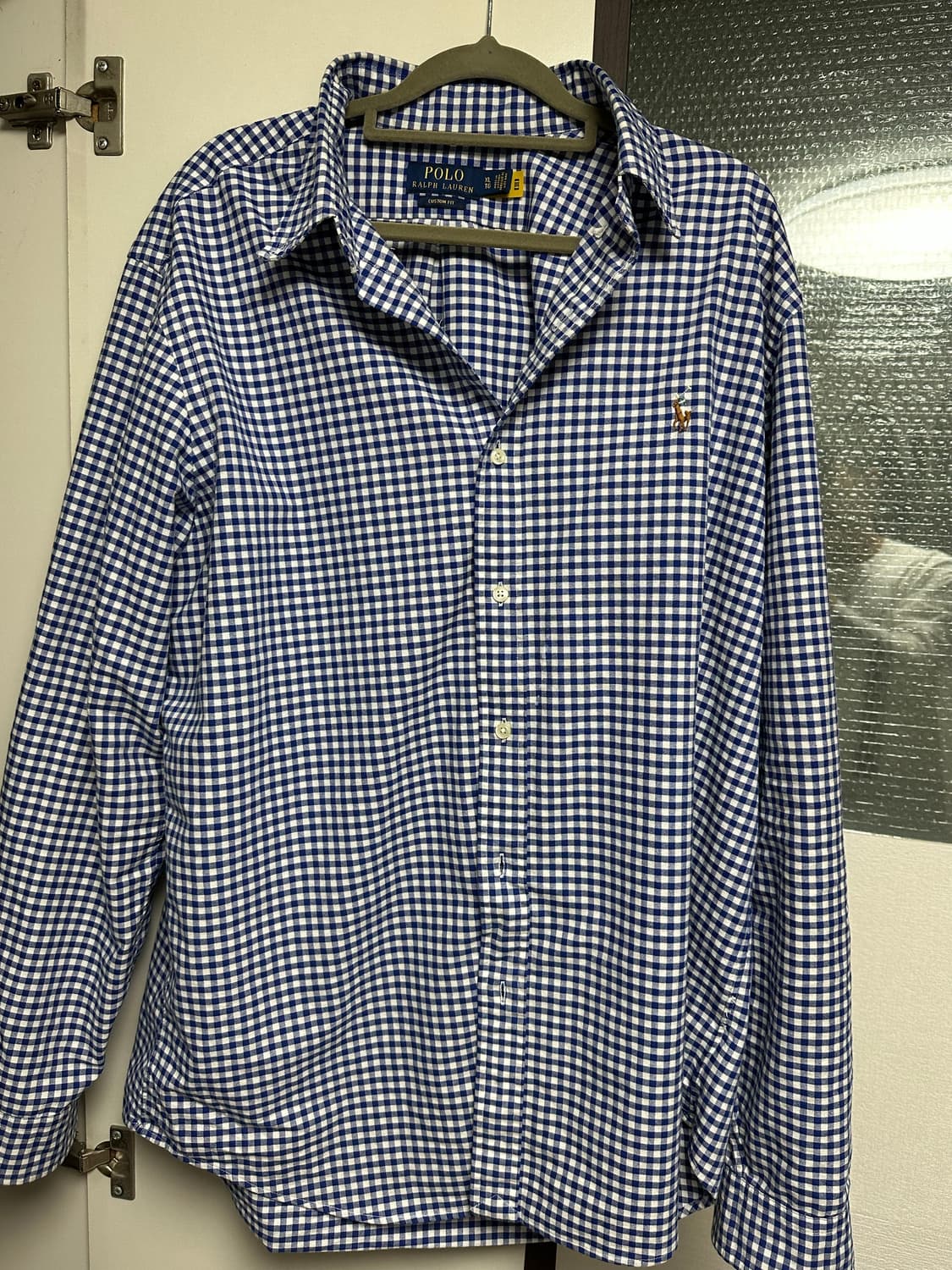 폴로 옥스포드 체크 셔츠 XL 상품이미지5