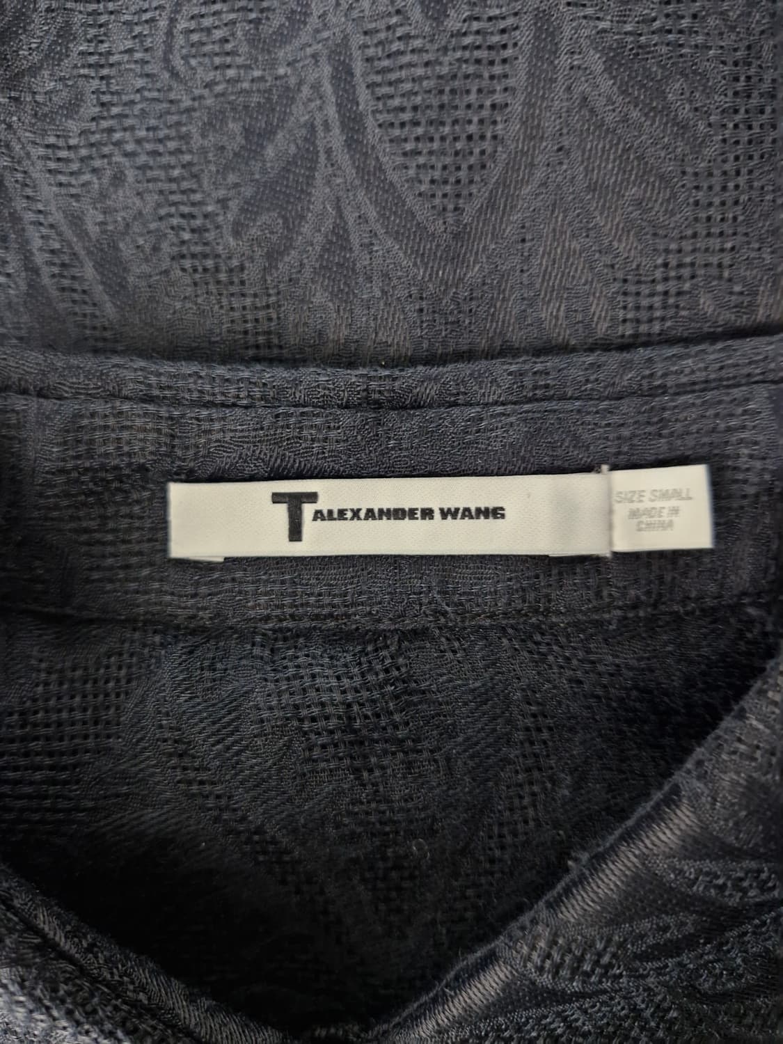 ALEXANDER WANG 알렉산더왕 페이즐리 자카드 셔츠 상품이미지5