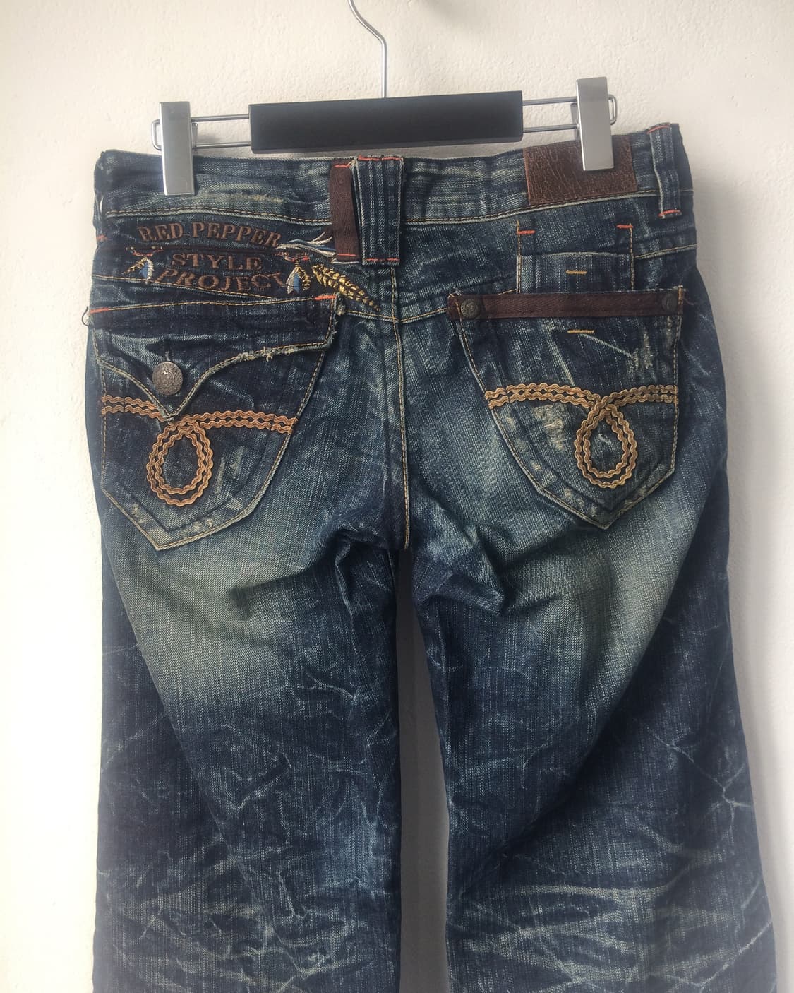 Red pepper denim pants 상품이미지1