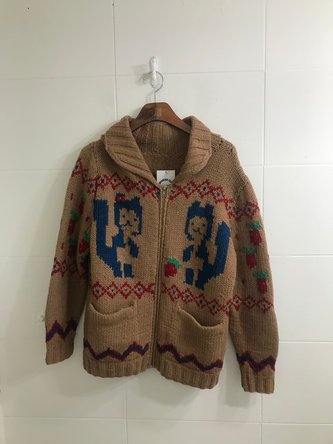 딸기다람쥐 베이지 코위찬 모리걸 연말 코디세트 상품이미지4