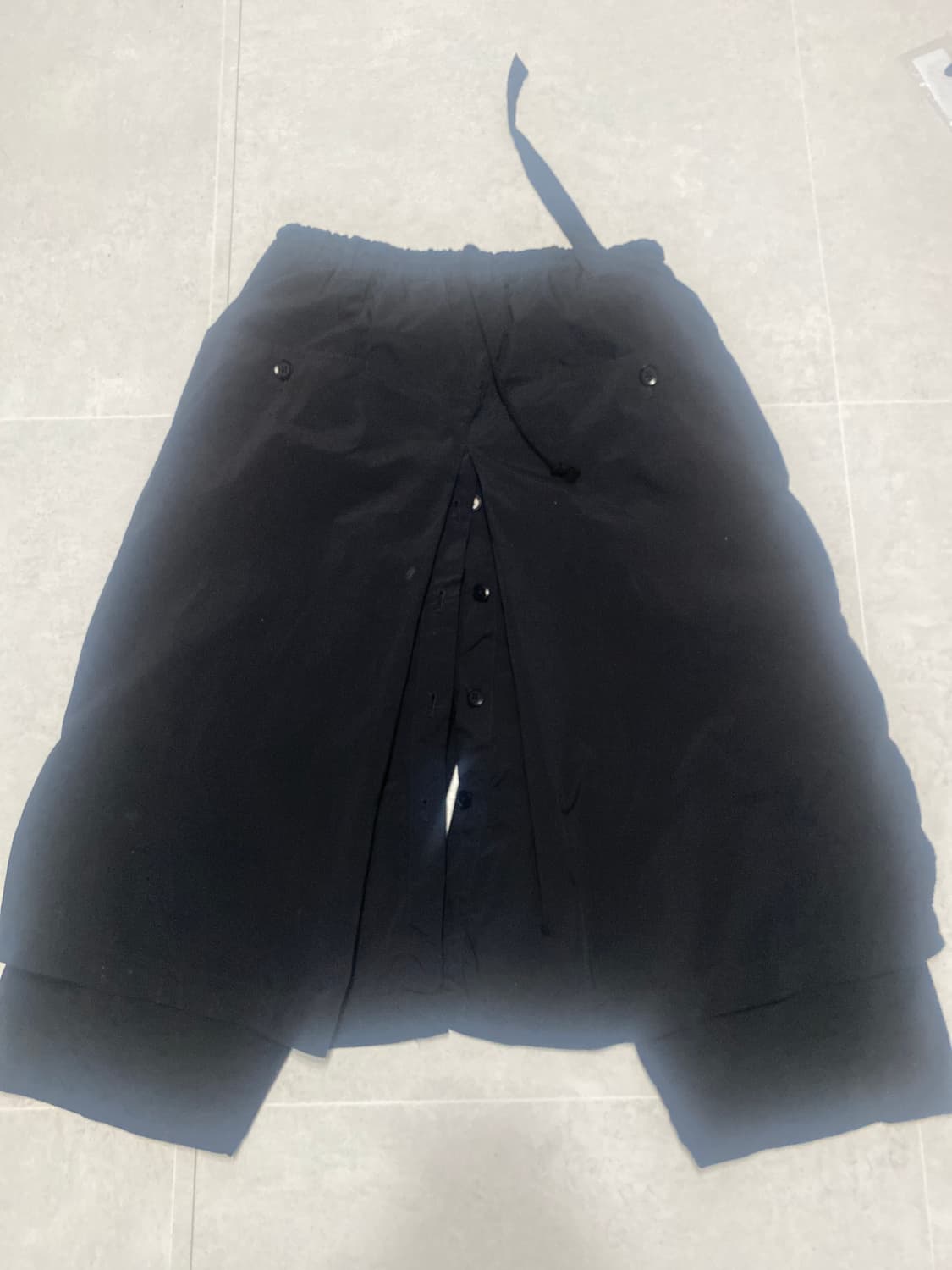 yohji yamamoto 요지야마모토 랩스커트 팬츠 상품이미지4