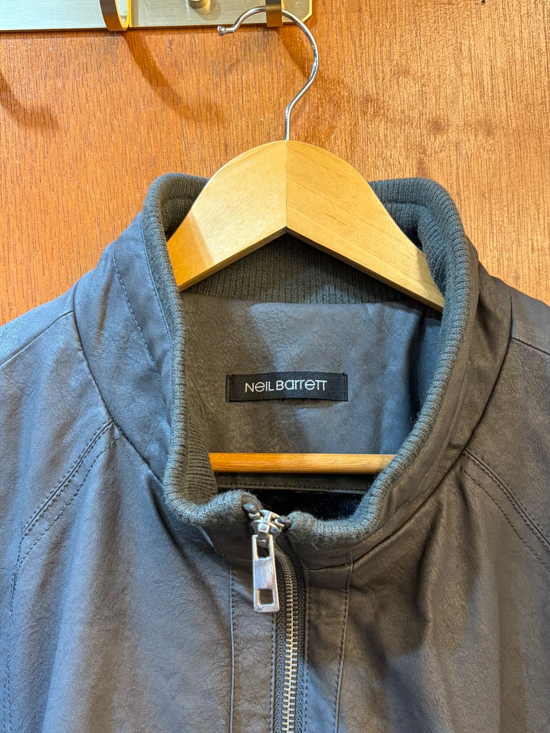 닐바렛 아카이브 테크 레더 자켓 상품이미지2