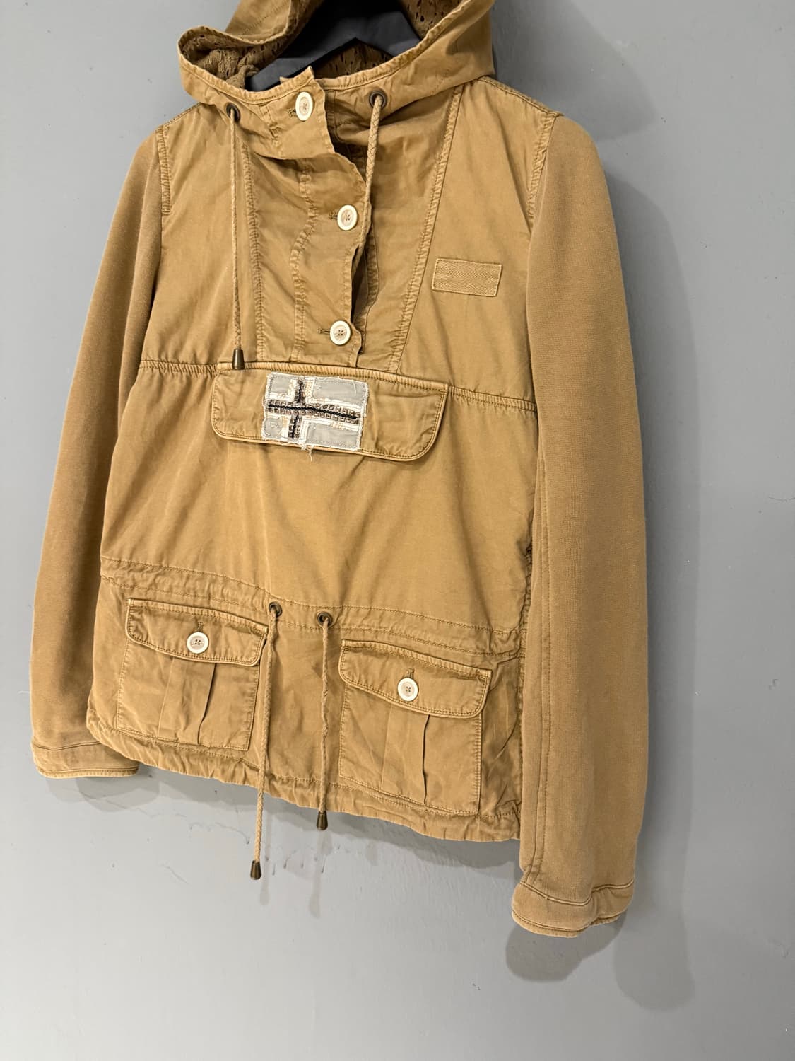 Napapijri pocket detail anorak hoodie 상품이미지7