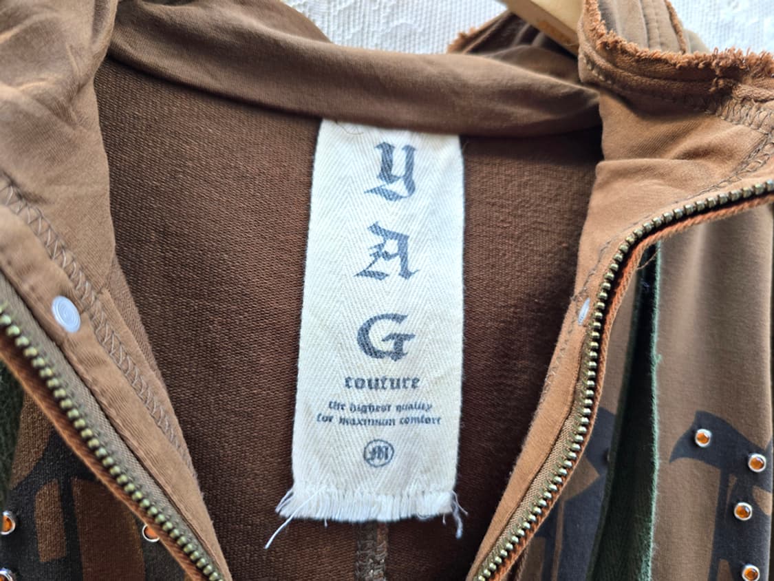 yag couture  고딕 펑크룩 후드집업 상품이미지8