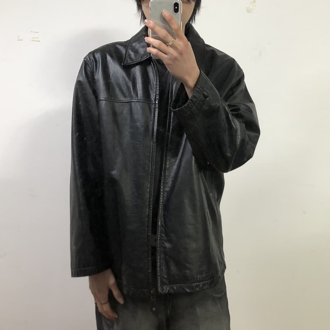 로보 레더자켓 상품이미지3