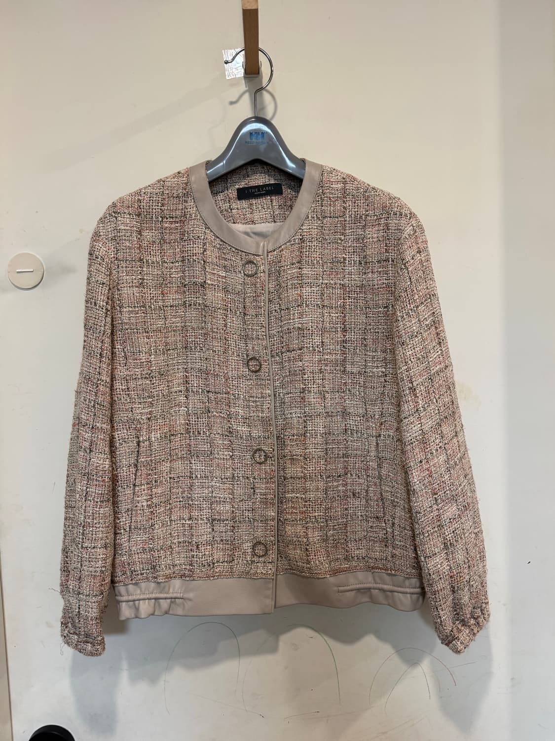 아이잗바바 i the label 린넨 양가죽 트위드 자켓 상품이미지3