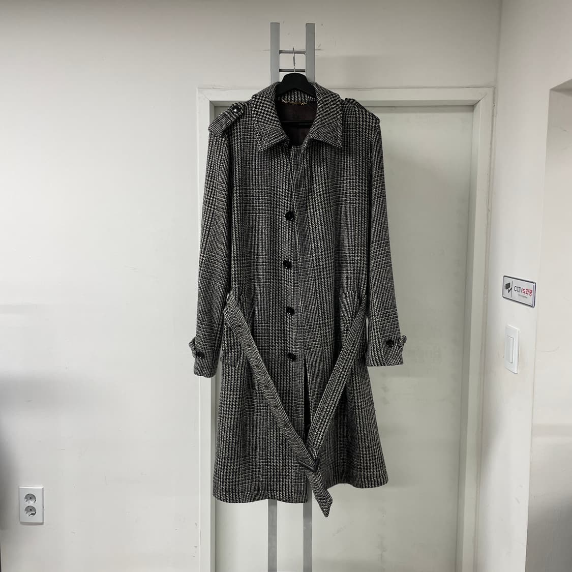 돌체앤가바나 체크 코트 50 상품이미지1