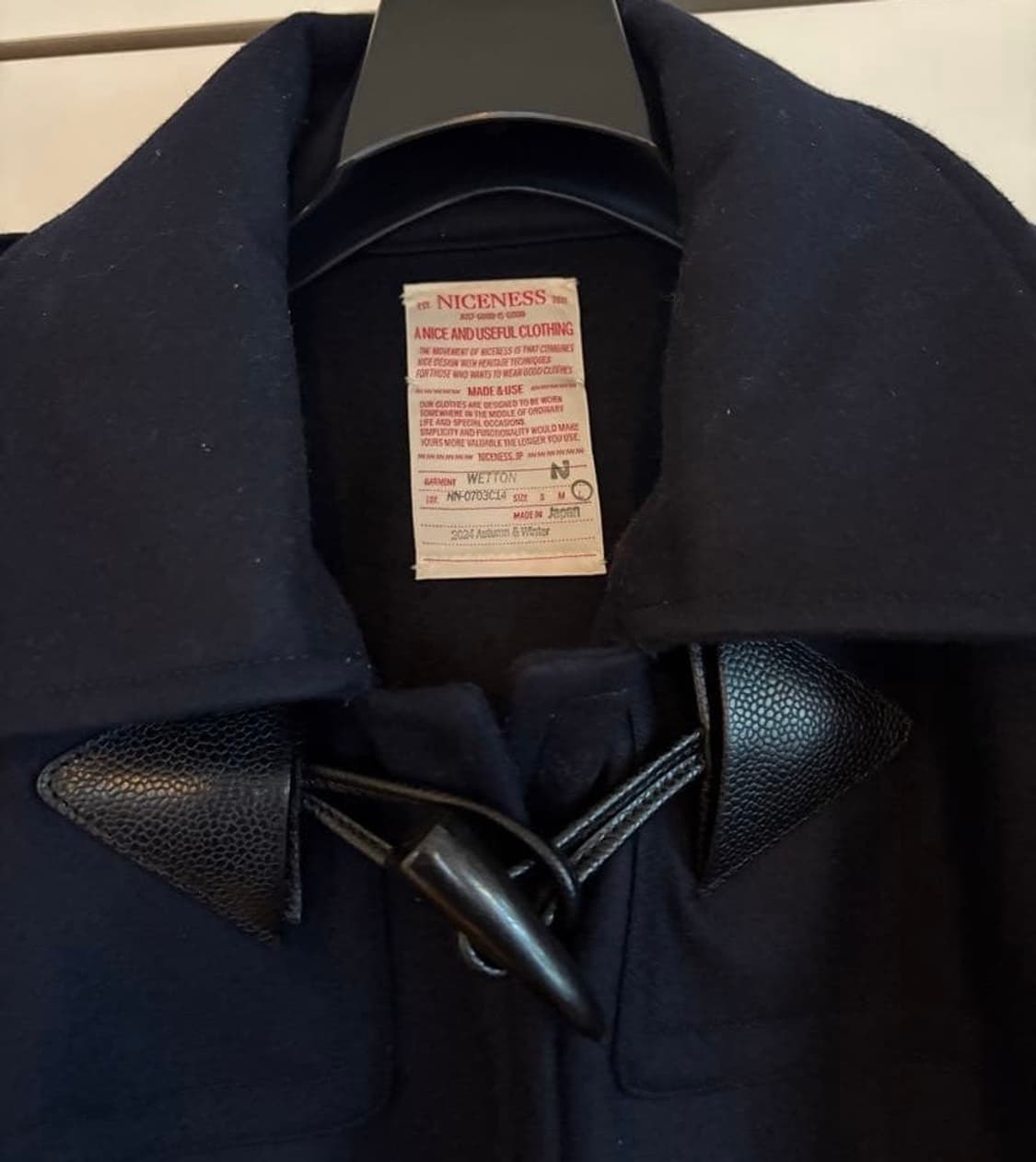 24aw WETTON Duffle Coat 상품이미지3