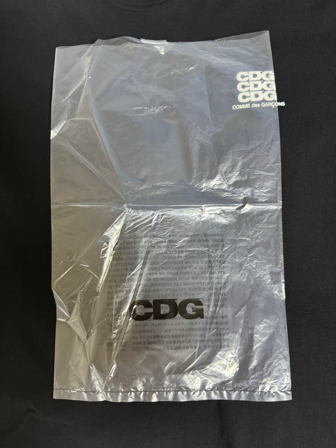 CDG Oversized T-Shirt Black 상품이미지6