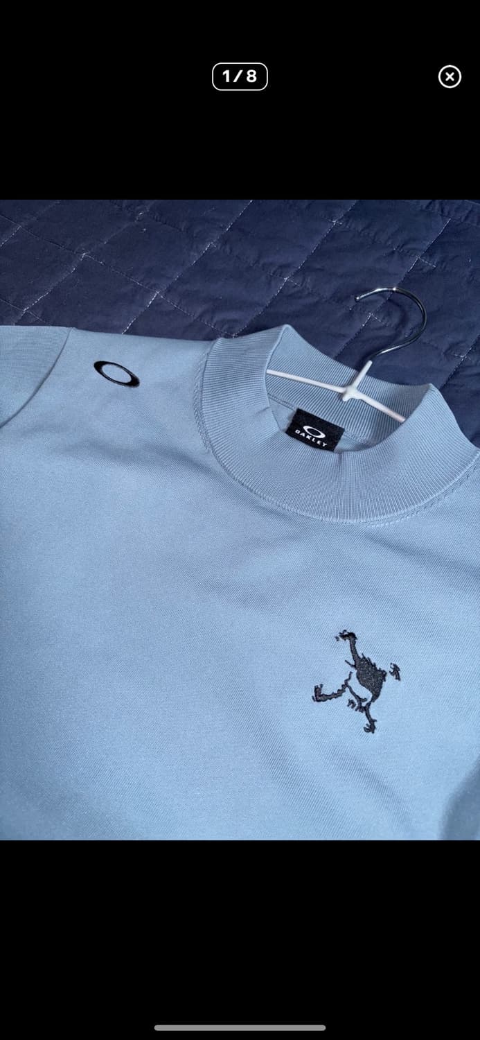 오클리 골프웨어 긴팔 모크넥 셔츠 상품이미지1