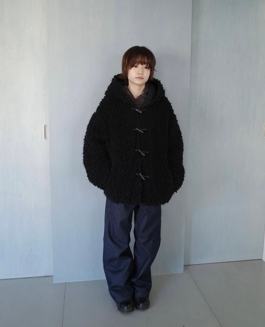 인앤양인하모니 도트 리버시블 자켓 블랙 상품이미지2