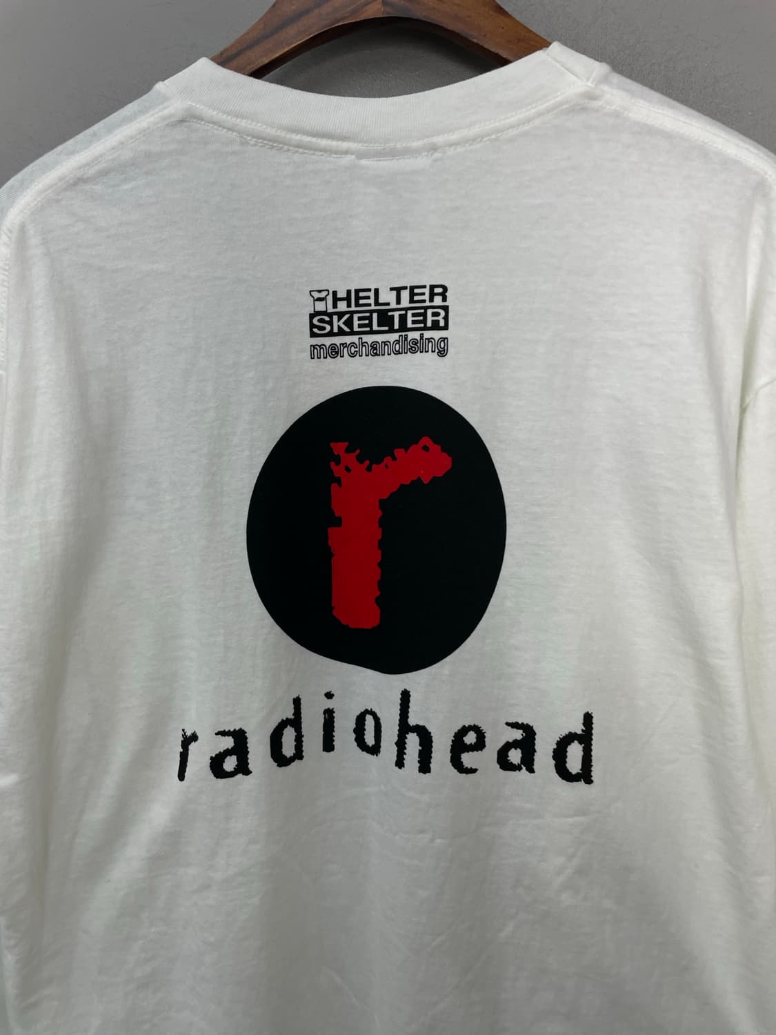 빈티지 라디오헤드 그래픽 프린팅 롱슬리브 H2547 상품이미지5