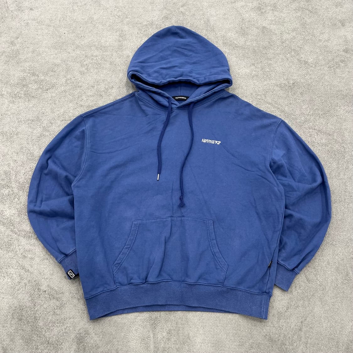 XL 낫포너드 블루 후드티 상품이미지1
