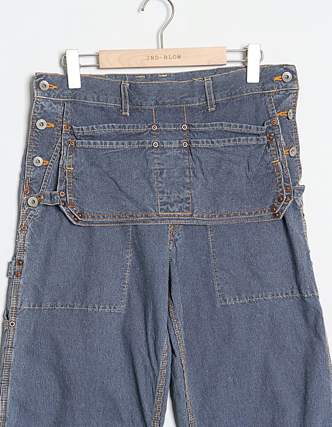 CRACK-JACK Apron Denim Work Pant (31) 상품이미지2