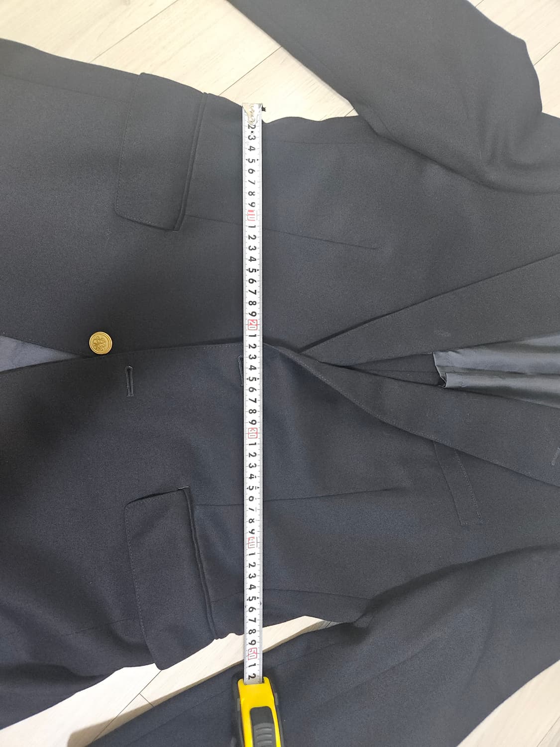 제이프레스 투버튼 금장 블레이저 네이비 105 상품이미지8