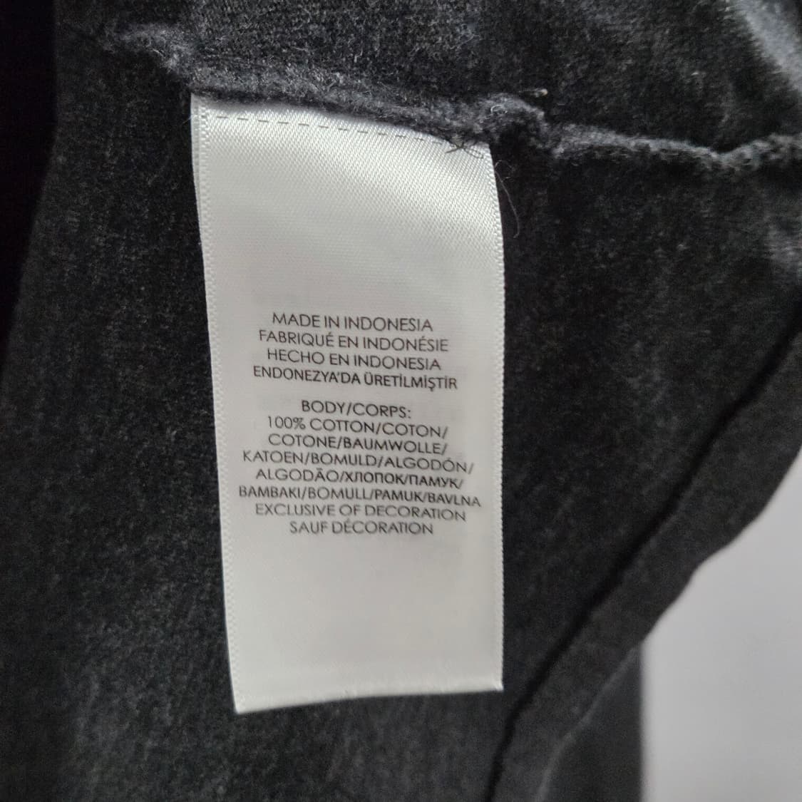 폴로랄프로렌 코튼 롱슬리브 다크그레이 XXL 상품이미지4