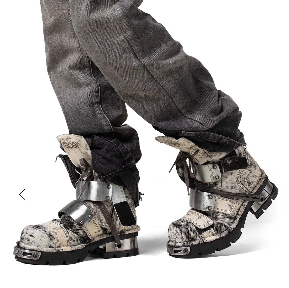 racer worldwide x new rock 포니 부츠 43사이즈 상품이미지1