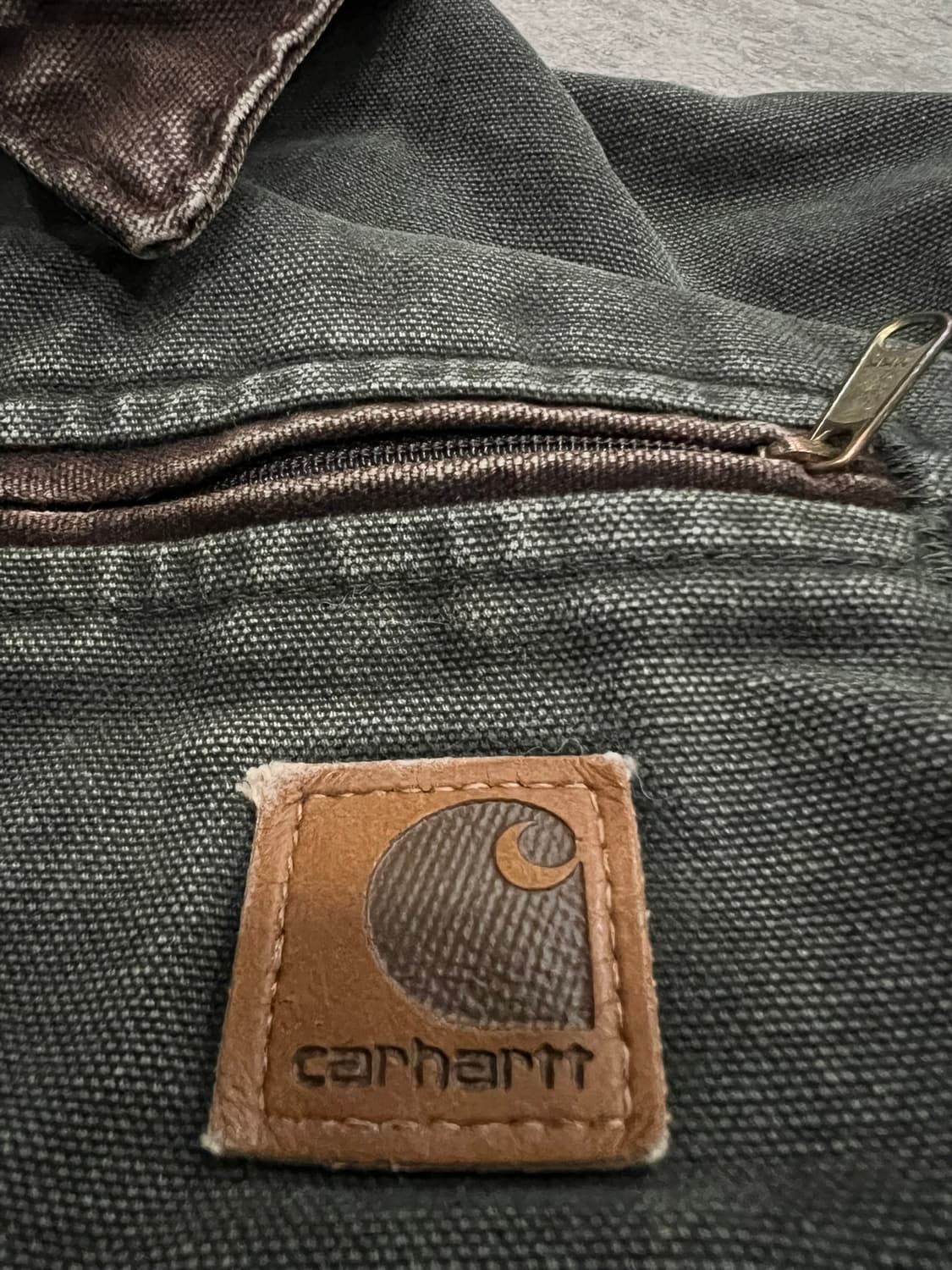 (M) 칼하트 디트로이트 보이즈 자켓 YYJ97 MOS 모스그린 상품이미지5