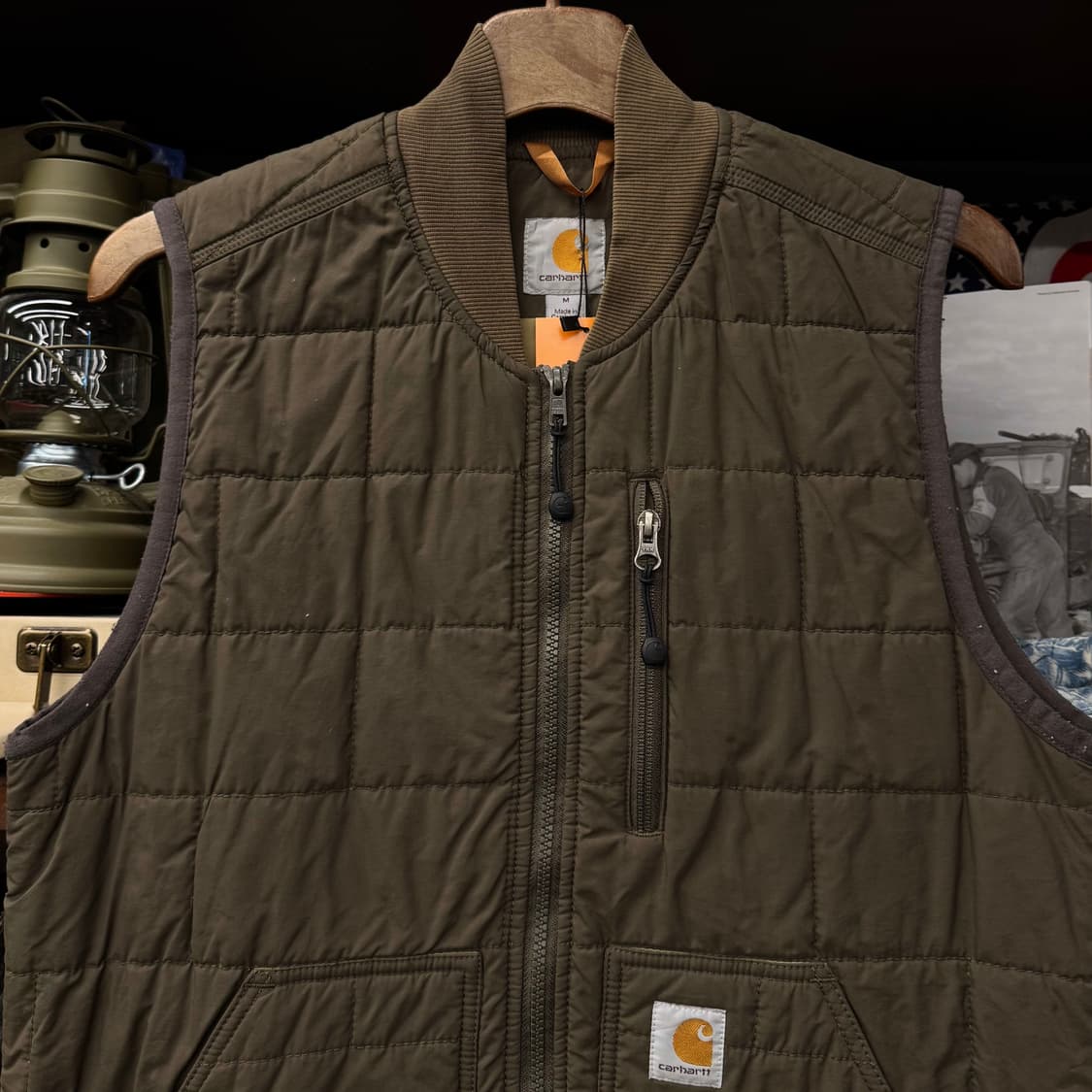 carhartt 칼하트 퀼팅 베스트 퀄팅 워크 웨어 자켓 상품이미지3