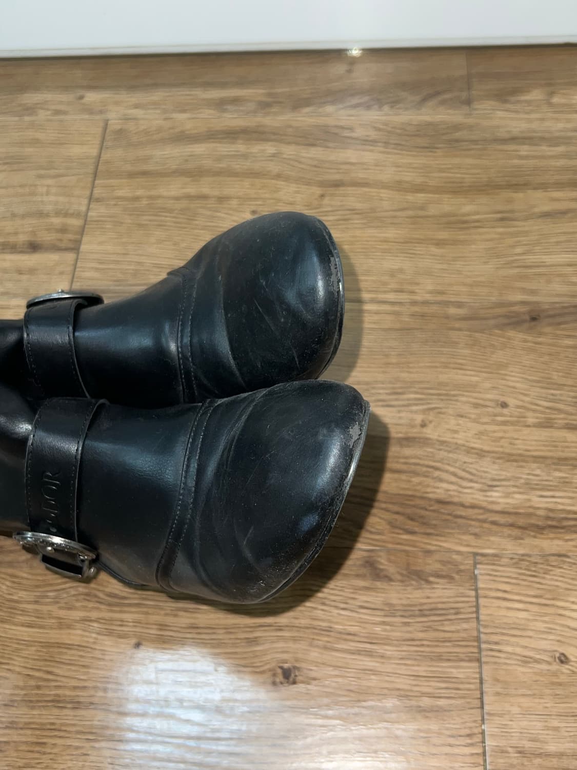 ODOR 블랙 롱부츠 245 상품이미지5