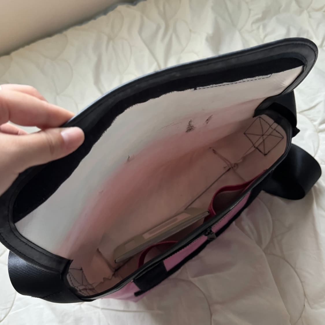 프라이탁 하와이파이브오 전사 무광 핑크 상품이미지3