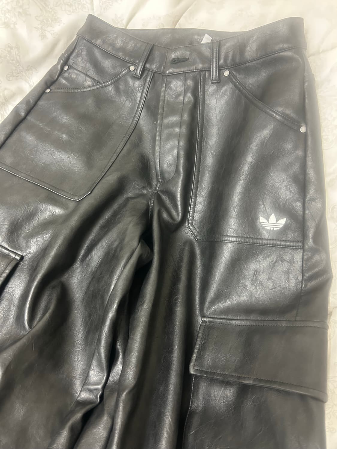 아디다스 가죽바지 상품이미지4