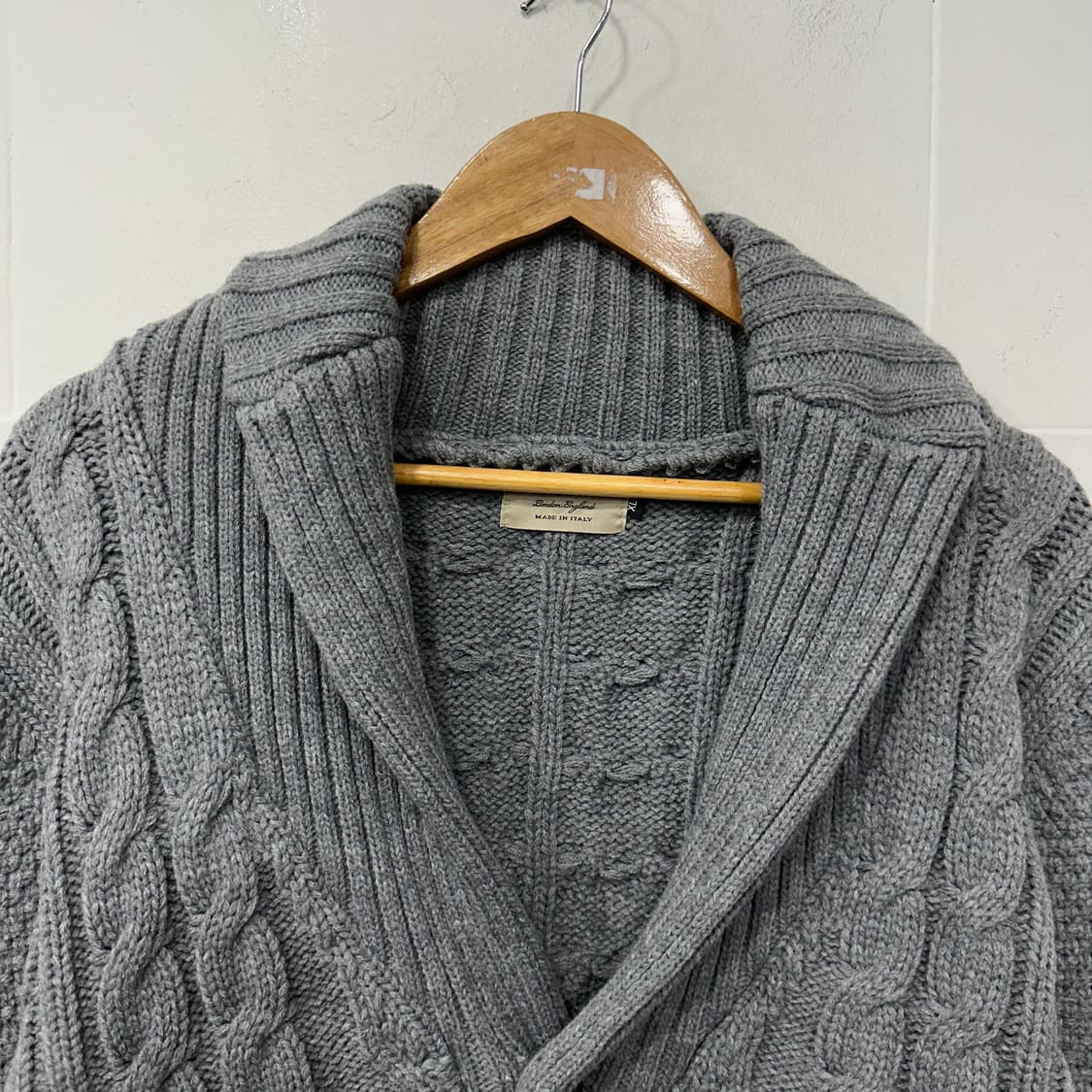 버버리 울 가디건 스웨터 상품이미지2