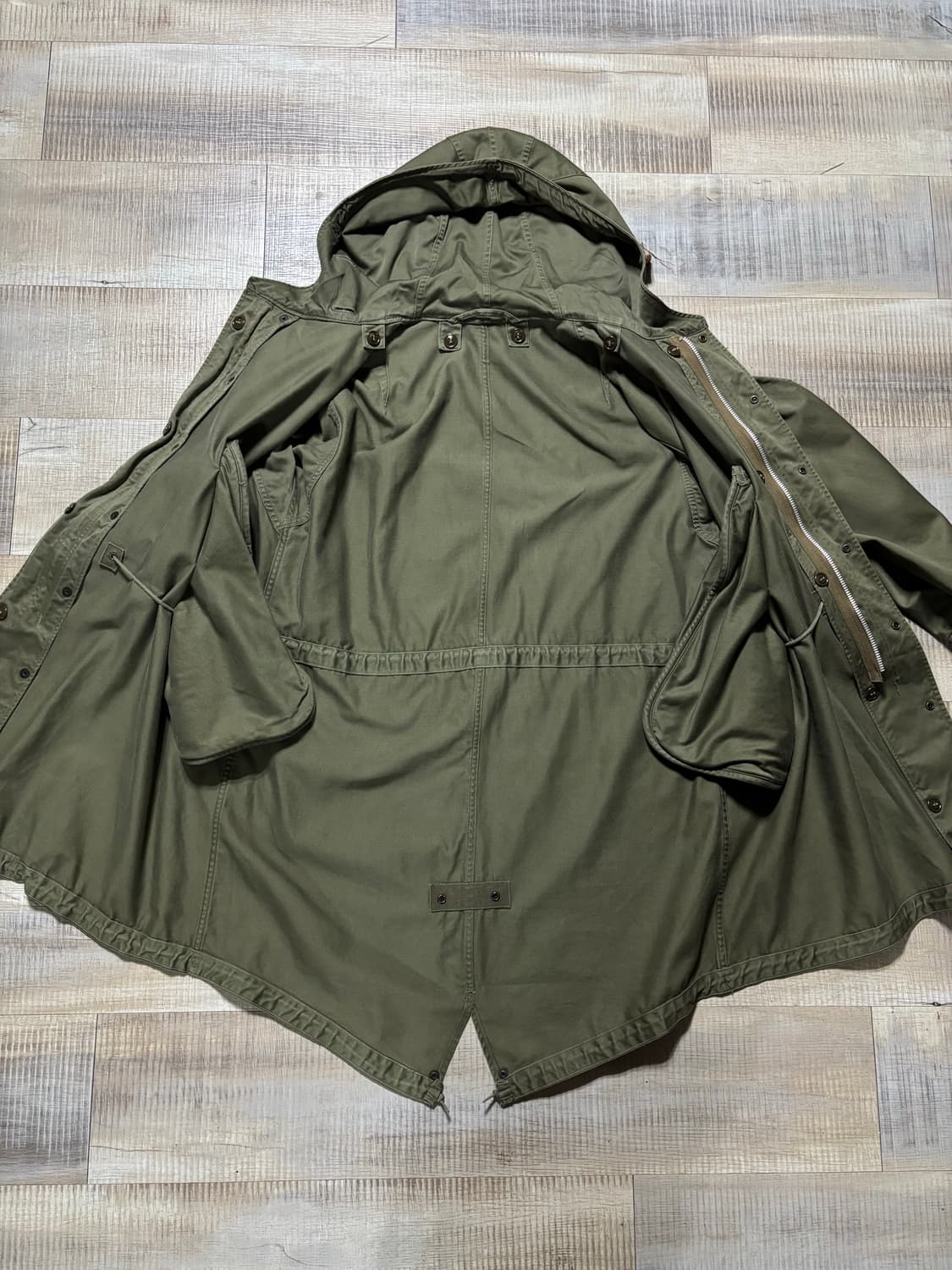 [S] 오리지널 M-51 피쉬테일 파카 1세대 진나단 야상 m51 진나단 상품이미지3